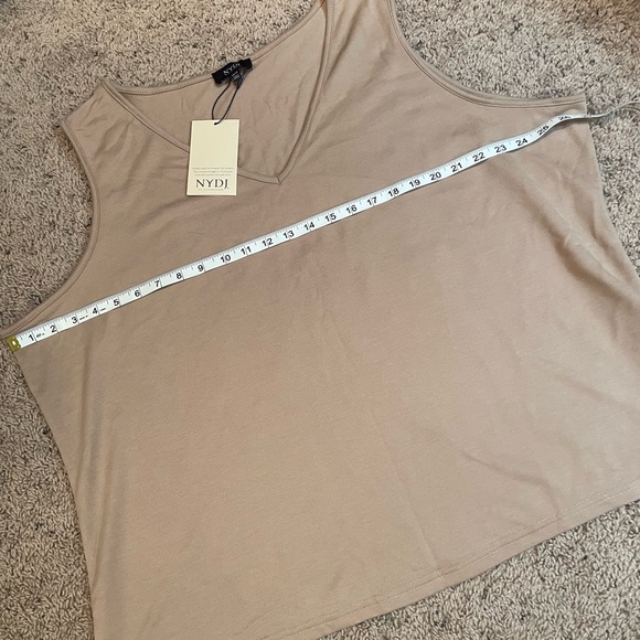 NYDJ Camel lounge leisure pajama set v-neck, tank with boxer shorts 2XL. NWT. - Picture 2 of 4